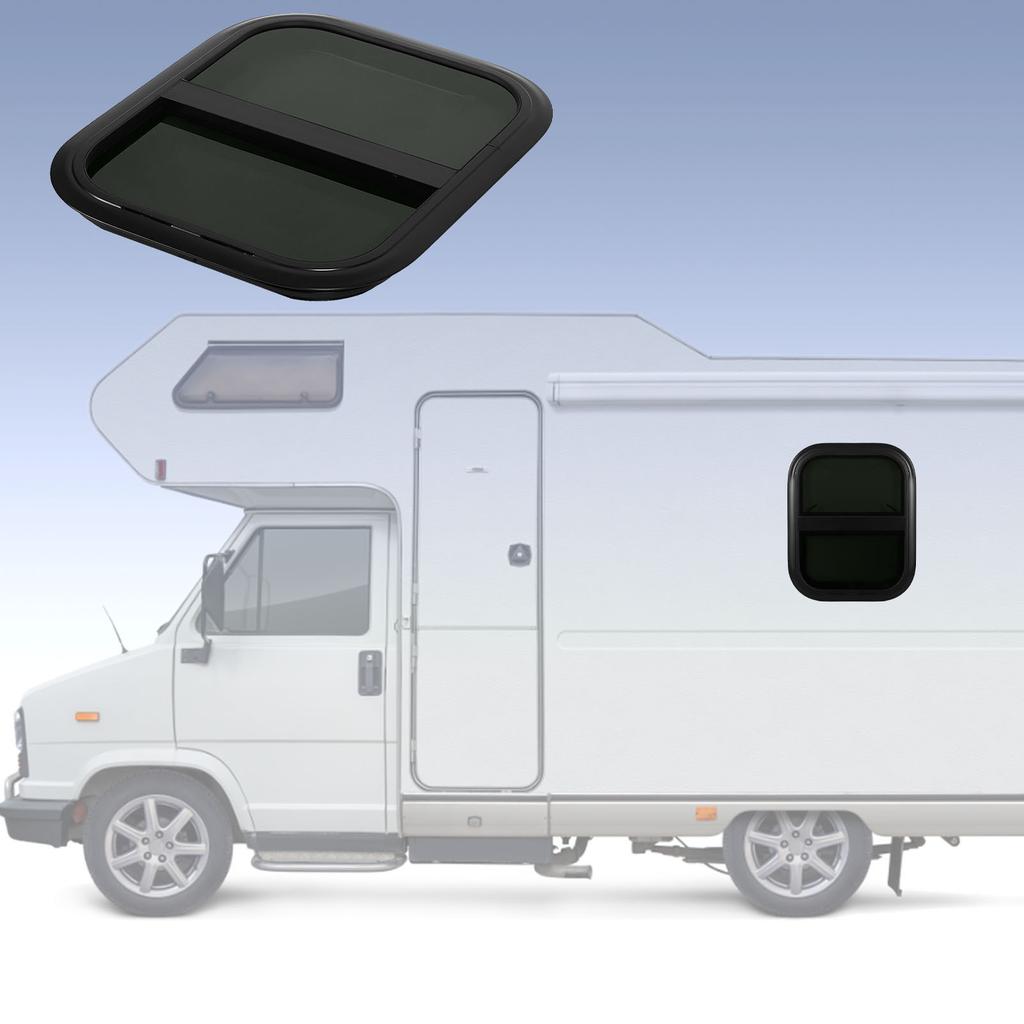 Раздвижные окна для автофургона с экраном 440 мм В 390 мм Ш Тонированное закаленное стекло Водонепроницаемое для автодома-трейлера