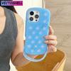 Для Crocs Подвески DIY Держатель для браслета Чехол для телефона Для iPhone 17 16 15 14 Pro Max Air 13 Однотонный Мягкий Силиконовый Задний Чехол