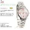 Orient Женские часы IO Solar RN-WG0006P — розовые, сделано в Японии, внутренняя гарантия