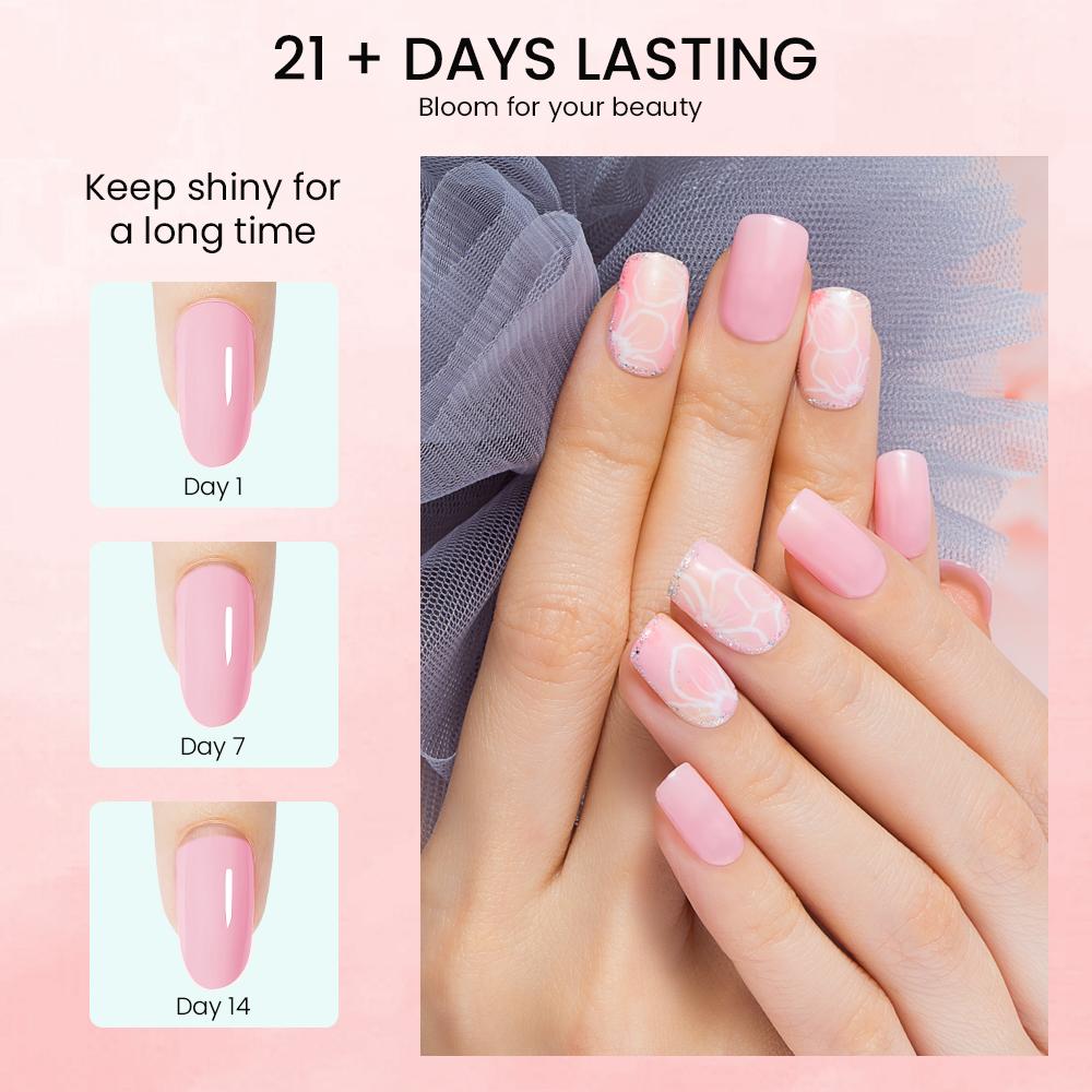 PHOENIXY Professional Nail Polish Gel Set Manicure Set with 36W Nail Lamp Full Set of Nail Tools for Nail Art Design