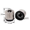 Black Light Bulb Socket Adapter Iron Converter Durable Screw Light Holder  LED Bulb Lamp Light