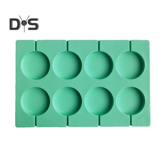 Форма для леденцов с антипригарным покрытием, домашний силикон, 8 полостей, круглая форма, кухонные аксессуары