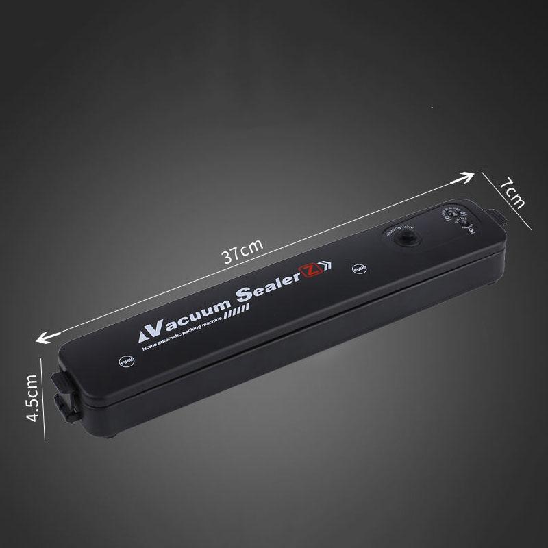 2 шт. Портативный кухонный вакуумный упаковщик, автоматическая машина для вакуумной упаковки пищевых продуктов, мини-пластиковый упаковщик для домашнего хранения продуктов питания