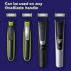 Сменное лезвие из нержавеющей стали 1/2/4 шт. для электробритвы Philips Norelco OneBlade