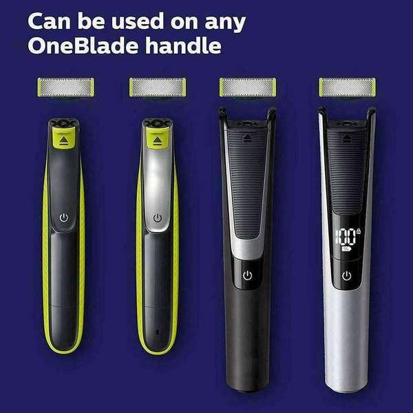 Сменное лезвие из нержавеющей стали 1/2/4 шт. для электробритвы Philips Norelco OneBlade