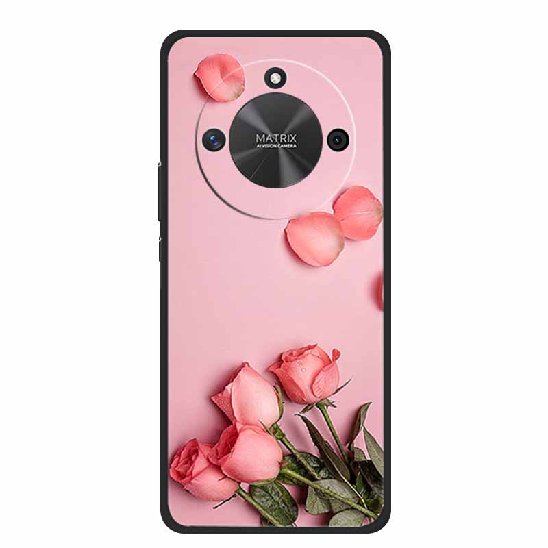 Чехол для телефона Honor X60 5G Задняя крышка Чехол HonorX60 Черный Силиконовый Мягкий Funda Для Honor X9c Умный чехол HonorX9c Умный Coque Сумка