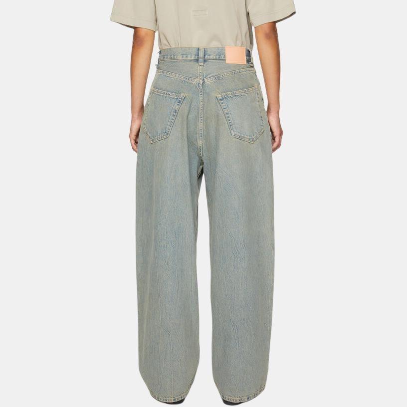 Acne Studios Джинсы с высокой талией и широкими штанинами Женские A00443-BUF