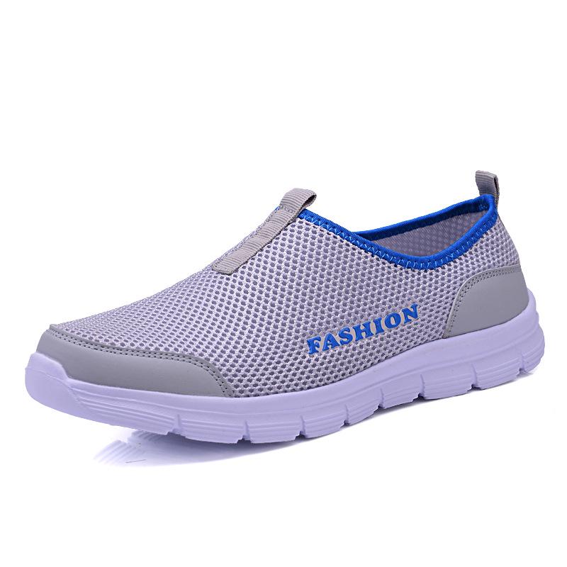 Men's sports casual shoes summer mesh shoes men's breathable mesh Korean version couple lightweight running shoes mesh women's shoes