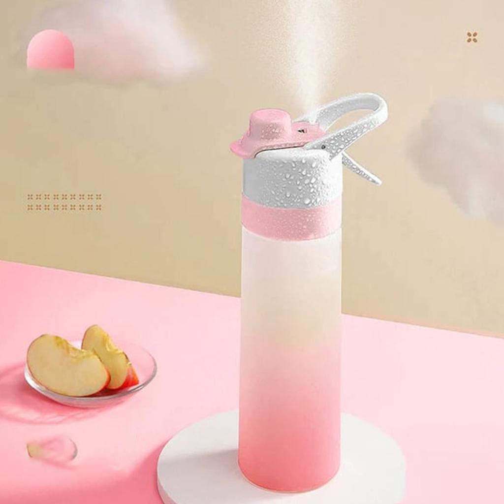 650ml Portable Water Bottle for Outdoor Sport Fitness Water Cup Large Capacity Spray Bottle BPA Free Drinkware Travel Bottles