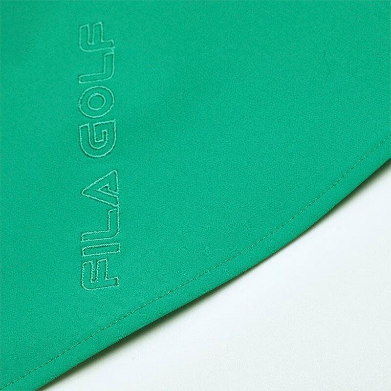 Fila Серия Спортивный Образ Жизни Однотонная Юбка А-силуэта из Тканого Материала с Высокой Посадкой для Гольфа Повседневные юбки Женские юбки Кедрово-зеленый A11W335309F-GN
