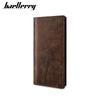 Men Fashion Long Wallets Artificial Leather Bifold Wallet Business Card Holder Coin Purse Money Bags