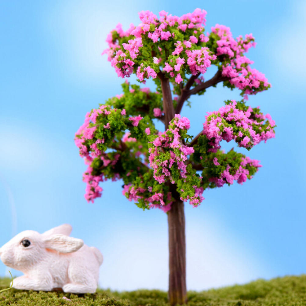 Trees For Miniature Fairy Garden Ornament Dollhouse Plant Pot Figurine Diy Craft