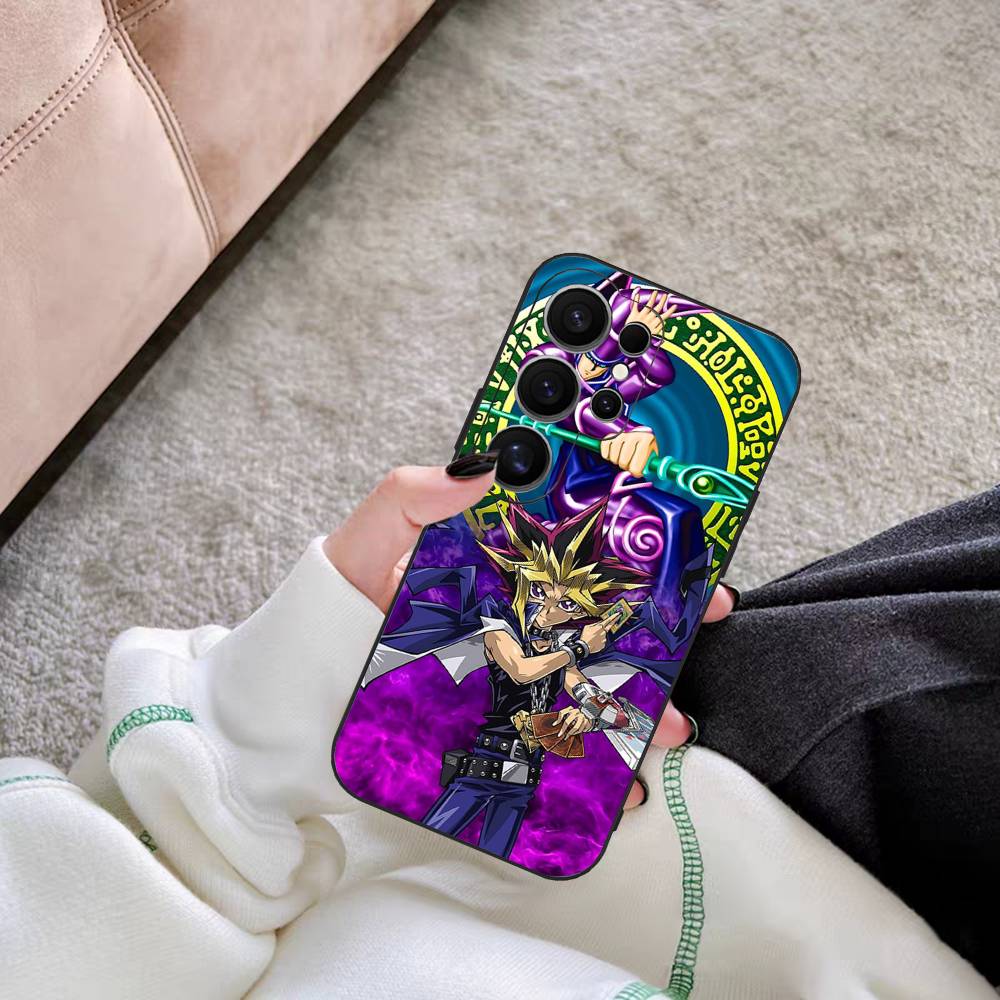 Классический аниме чехол для телефона Yu Gi Oh для Samsung S 24 Fe 25 Ultra Plus 20 Lite 21 30 22 23 24 22 Ultra 5G Fundas