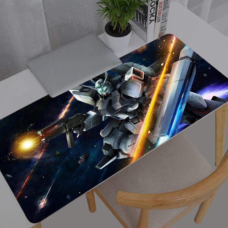 Большой игровой коврик для мыши Mobile Suit Gundam Аниме ПК Компьютер Игрок Новый настольный коврик Для CS GO LOL XXL Ноутбук Кавайный коврик для мыши
