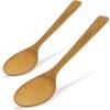 Morikuru TK08-22 Bamboo Curry Spoons, 19.5 Cm, Set of 2, Made In Japan
