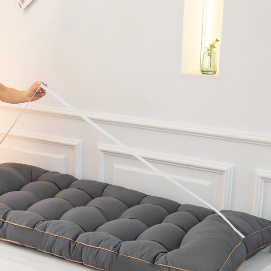 Headboard Pillow Headboard Backrest with Elastic Strap Bed Waist Support Cushion Daybed Bolster for Dorm Bedroom Sitting Reading