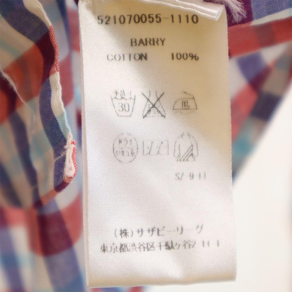 Frank&Eileen Check Pattern Long Sleeve Skipper Type Shirt XS Women Used