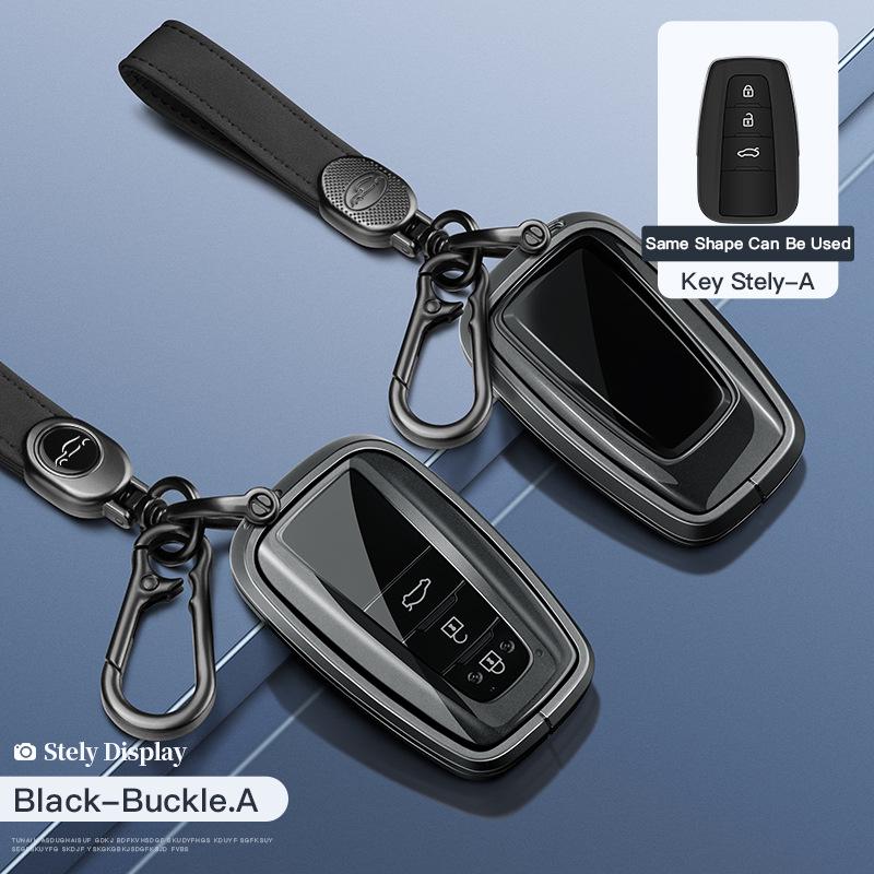 Футляр для ключа Toyota: Подходит для Highlander, Camry, Crown, Corolla, Prado, Reiz