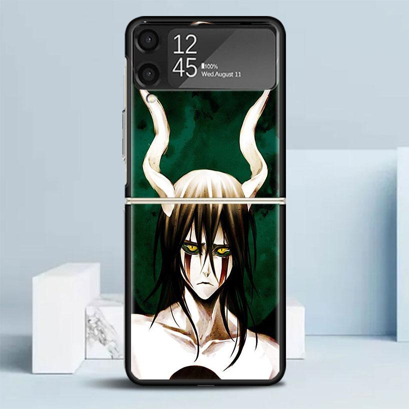 Чехол для телефона Bleach Улькиорра Сифер 4 для Samsung Galaxy Z Flip7 Flip6 5G Flip5 Flip4 Flip3 ZFlip 7 6 3 4 5 Ударопрочная задняя крышка