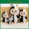 White And Black Demon Shaped Cartoon Plush Toy Doll For Children Gift