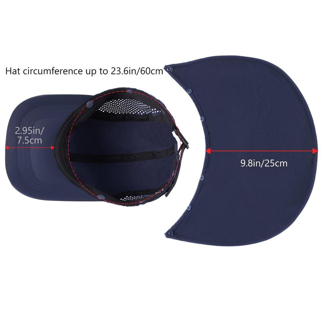 Bassdash Fishing UV Baseball Cap for Men and Women Quick-Drying Hat, Lightweight, Protection,