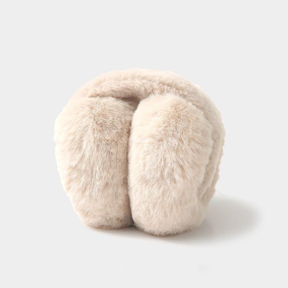 Портативные плюшевые наушники Зимние теплые наушники-наушники для улицы из искусственного меха для женщин и мужчин