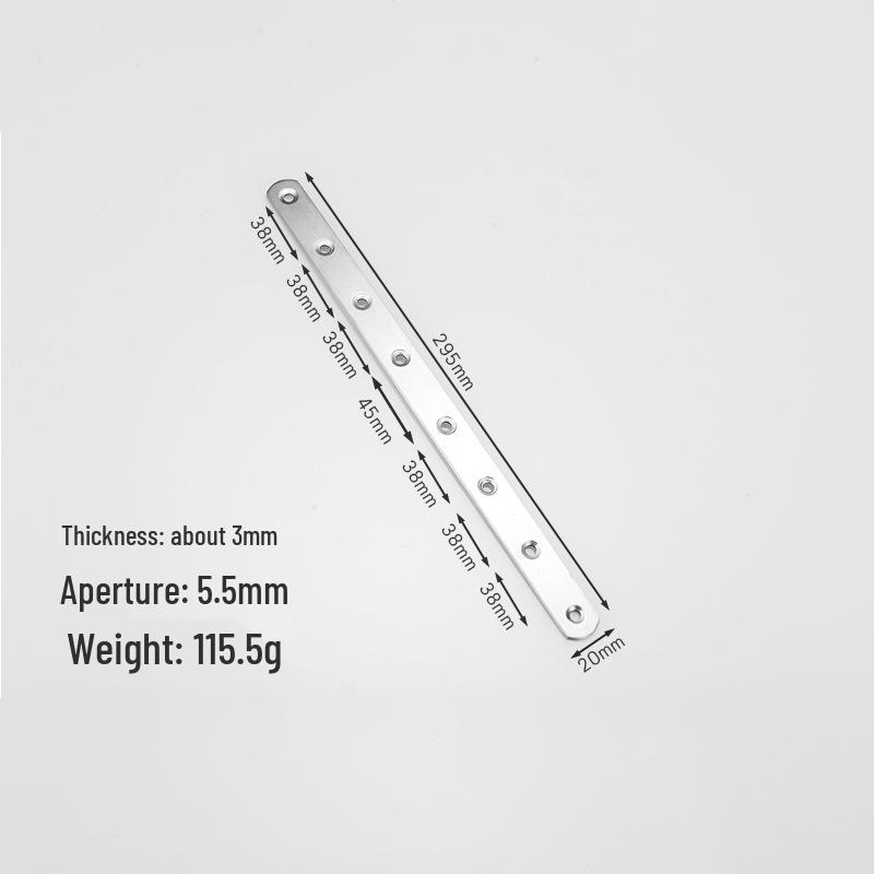 Угловой кронштейн усиления из нержавеющей стали, плоский и Г-образный, соединитель