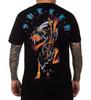 T Shirt Sullen Ruff Reaper Colorata Nera Premium