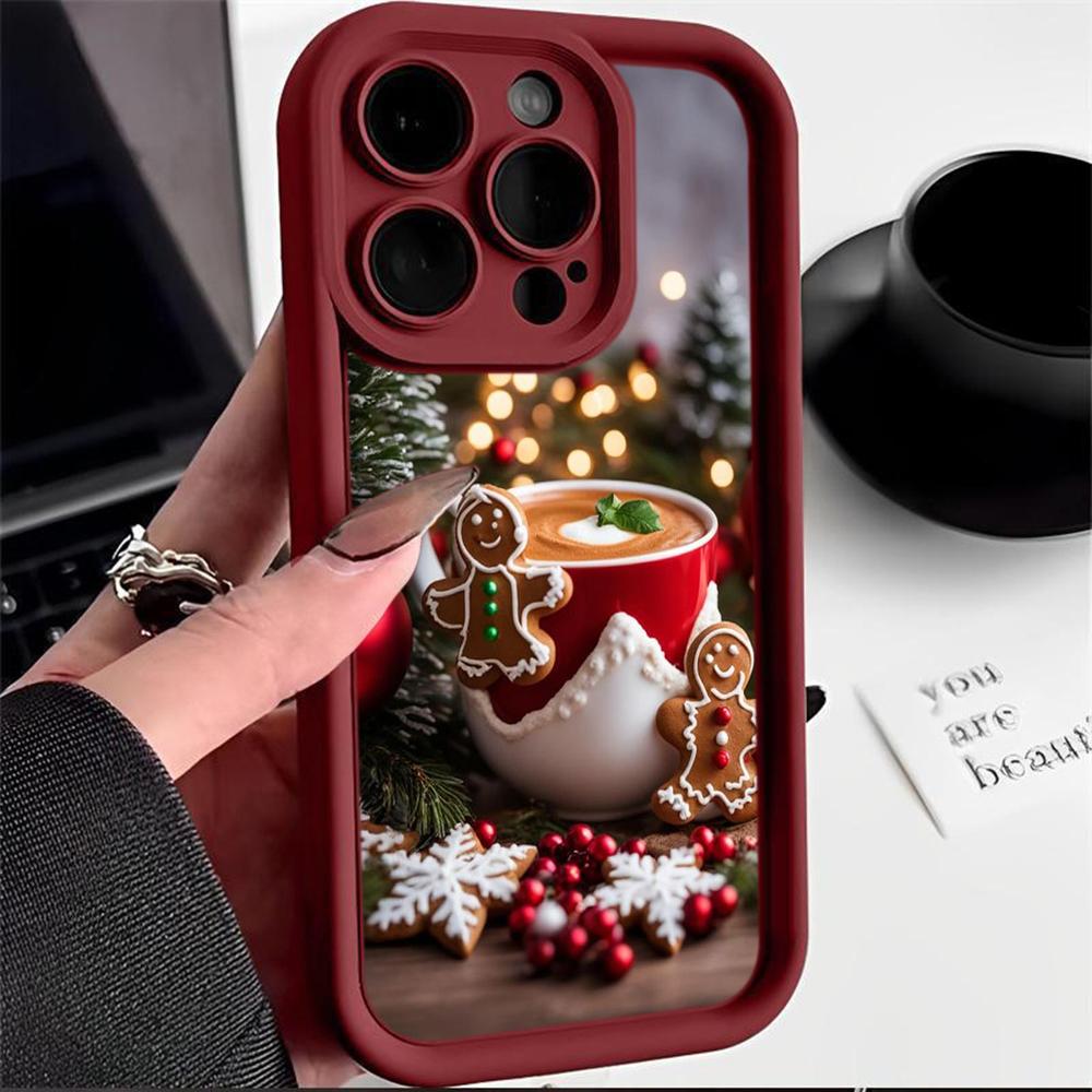 Мягкий чехол Sky Eye Ladder для Xiaomi 14T Redmi 13c 14c Note 11 12 13 Pro Все модели Xiaomi Redmi Чехлы для телефонов NY46 Рождественский Санта-Клаус Рождественская елка