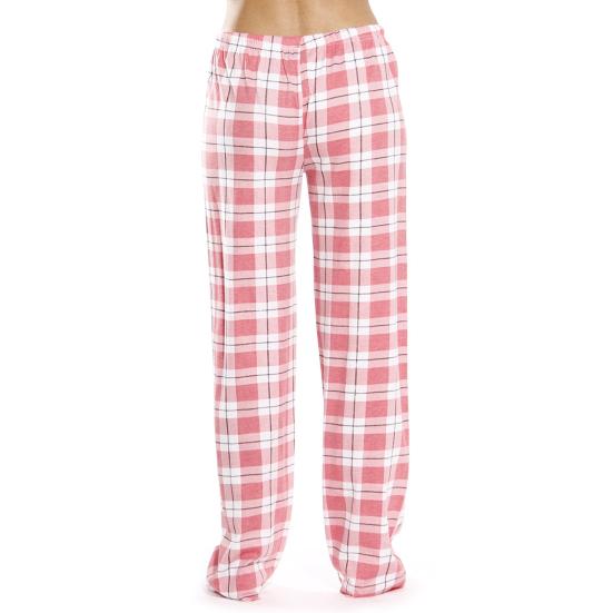 Женские домашние брюки с эластичной резинкой на талии, повседневные широкие брюки с клетчатым принтом, свободные брюки для отдыха