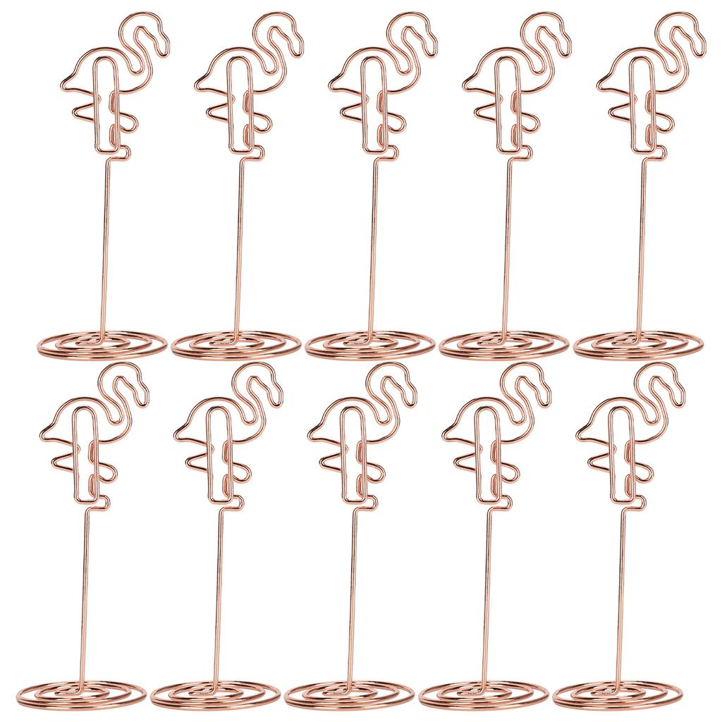 10 шт. зажим для сообщений, настольные карточки, металлические, настольные, фото, заметка, картинка, домашний бизнес, товары для творчества