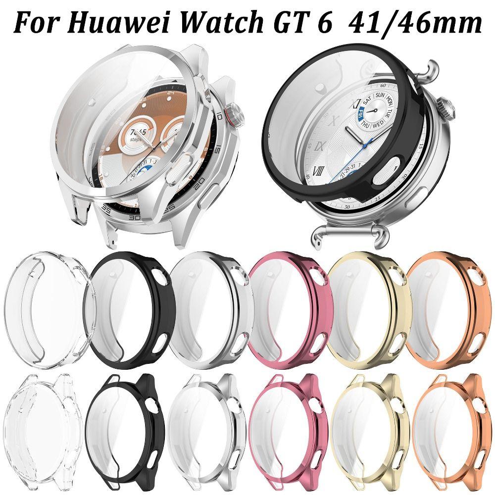 Anti-scratch Protective Case TPU Cover Shell for Huawei Watch GT 6 Smart Watch Accessories