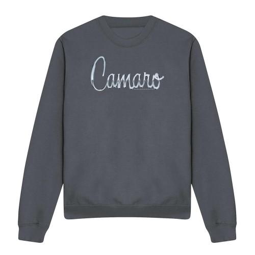 Chevrolet Unisex Adult Classic Camaro Metal Sweatshirt