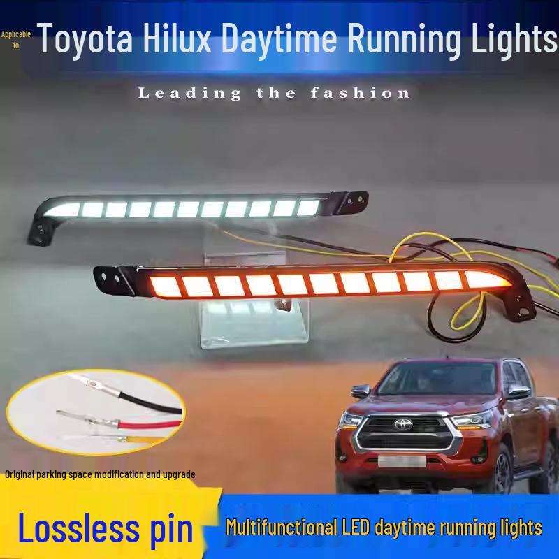 Дневные ходовые огни для Toyota Hilux Revo 2020-2024 - Специальная модификация