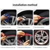 Wheel Rim Protector 9.8 Ft Car Wheel Protection Rim Savers Car Rim Guards Decorative Automotive Rim Protector Wheel Protector