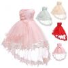 Kids Formal Dress Flower Girl Princess Ball Gown Party Wedding Tutu Dresses