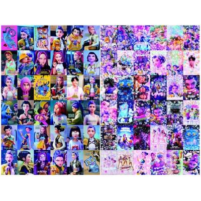 K-pop Охотники на демонов Неофициальный стикер Голографическая фотокарточка Kadehun Фотокарточка Товары