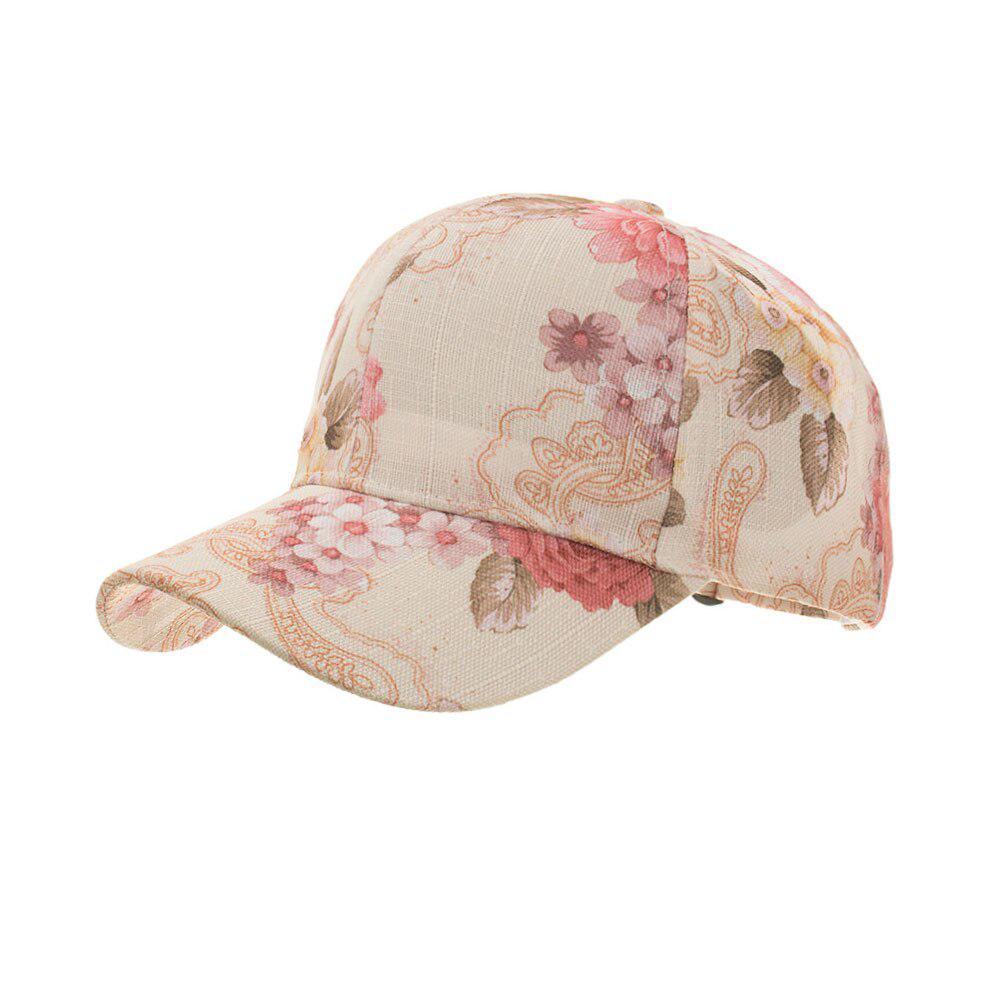Бейсболка с цветочным принтом, женские летние шляпы Snapback с цветочным принтом, повседневные регулируемые кепки