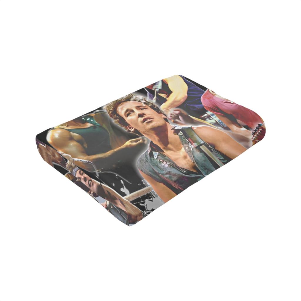 Bruceed Springsteened Concert Tour Throw Blanket for Couch Fuzzy Plush Blanket 50x60 Inch Multi-size Bedspreads for All Seasons