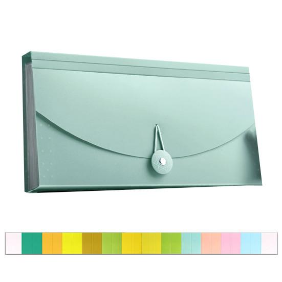 Органайзер для чеков, водонепроницаемый держатель для кассовых чеков, расширяющаяся папка с кнопками, сумка для хранения купонов большой емкости