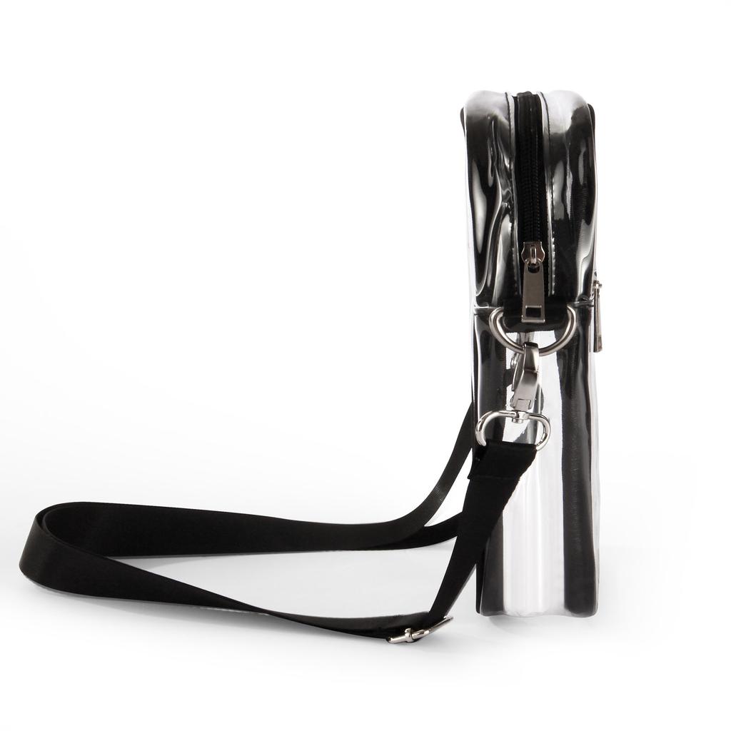 Прозрачная сумка-кошелек через плечо Прозрачные сумки Стадион Одобрено для концертов Фестивалей Спортивных мероприятий для женщин и мужчин