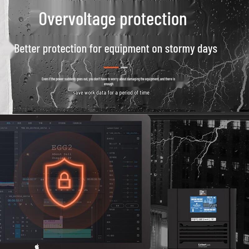 Vertiv GXE ИБП Онлайн Источник Бесперебойного Питания 3 кВА / 2400 Вт