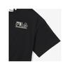 [fila Kids] Zuri Short Sleeve Sweatshirt   Shorts Set Up  Fk2fsf2201x Blk  q0zFk2fsf2201xBlk