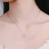 Stars Haunt Diamond Necklace Korean Version Simple Pendant Niche Design Clavicle Chain ins Wind