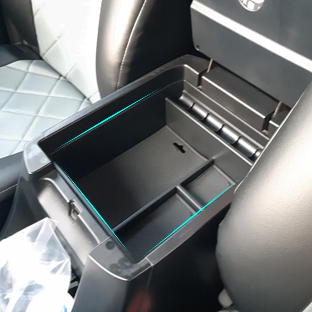 Armrest Storage Box For Toyota Land Cruiser Prado J120 Without Fridge Center Console Container Bin Tray Case 2004 - 2009