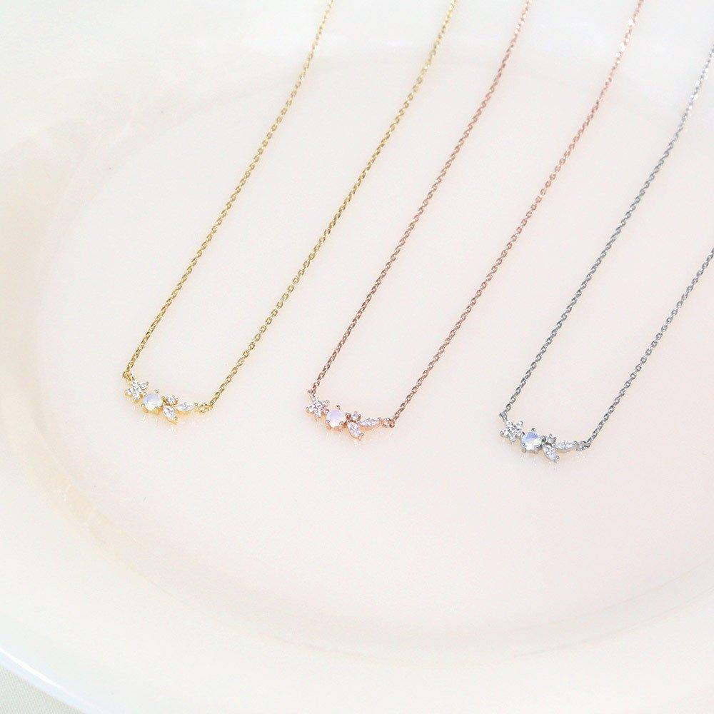 Dieuamour Leilani Necklace Brass+14Kgp