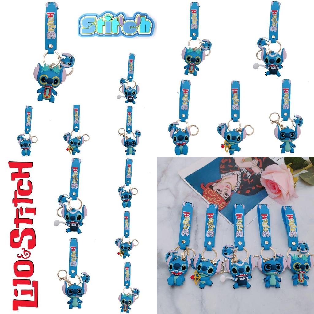 Милая фигурка Лило Стич Купидон Игрушка Брелок Идеальный Рождественский Подарок