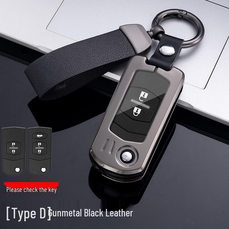 Mazda Key Cover for Models 3, Axela, CX4, Atenza, CX5, Ruiyi, CX30, and Next 6