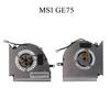 Вентилятор охлаждения ЦП и ГП для ноутбука MSI GE75 GP75 GL75 WE75 VR MS-17E2/E4/E7 N417N414