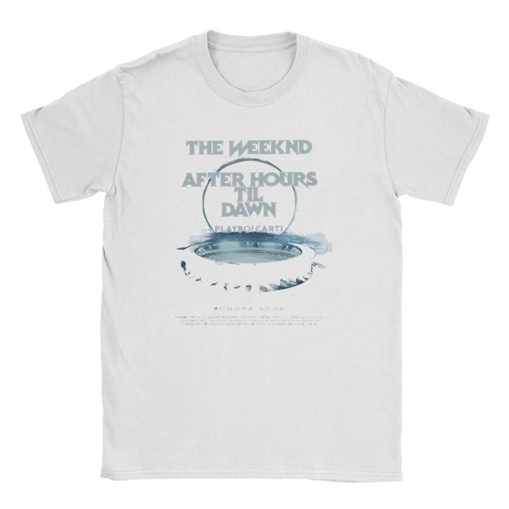 Mens Womens AFTER HOURS DAWN EUROPE The Weeknd Shirt 100 Cotton Graphic Print Comfortable Streetwear TShirt Top Clothing